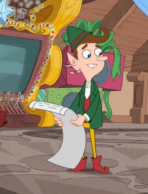 Personaje: Blay'n, Serie: PHINEAS AND FERB CHRISTMAS VACATION!